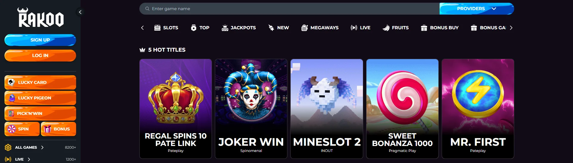 Populaire slots