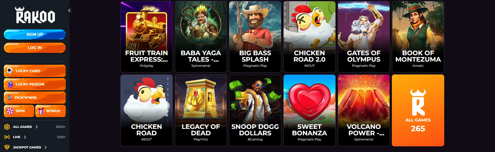 Rakoo Casino