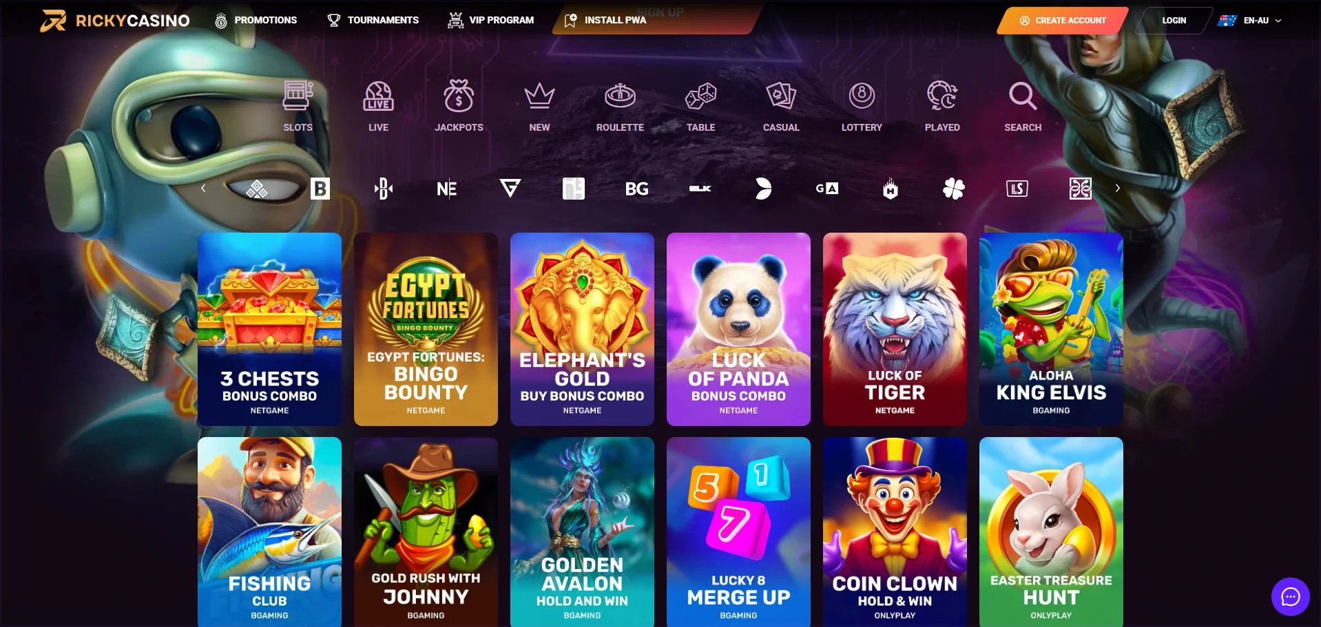 Ricky Casino Casino Game - Opal Spins